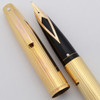 Sheaffer Imperial 797 Fountain Pen - Gold Electroplated Lined, 14k Medium (New Old Stock in Box, Storage Wear)