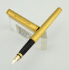 Parker 75 Premier Fountain Pen - Gold Plated Grain d'Orges, Medium 18k Nib (Mint) Parker 75 Premier Fountain Pen - Gold Plated Grain d'Orges, Medium 18k Nib (Mint)