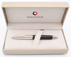 Sheaffer Legacy 2 Ballpoint Pen (#865, 1999-2002) - Linear Matte Black, Palladium Cap (Excellent + in Box, Works Well)