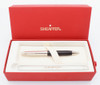 Sheaffer Legacy 2 Ballpoint Pen (#866, 1999-2002) - Linear Matte Black, Palladium Cap (Near Mint in Box, Works Well)