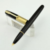 Waterman Taperite Citation Fountain Pen - Black, Medium (Excellent, Restored)