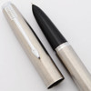 Parker Super 21 Aerometric Fountain Pen (1960) - Flighter, Lustraloy Cap, Medium Nib (Excellent, Works Well)