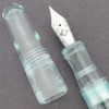 Franklin-Christoph (Pocket 66?) Fountain Pen - Antique Glass, C/C,  Fine Steel Nib (Near Mint, Works Well)