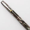 Waterman 94 Mechanical Pencil (1930s, Canada) - Grey w/Red Lines,  Nickel Trim, .9mm leads (Excellent, Works Well)