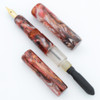 PSPW Prototype Oversize Bulb Filler - Arctic Fire Alumilite, Waterman Canada Flexible Nib  (New)