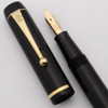 Conway Stewart "Empire" 411 Fountain Pen for Boy Scouts (1920-30s) - Black Hard Rubber, Flex Warranted 14k Nib (Excellent, Restored)