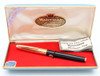 Waterman JIFmatic Masterpiece Fountain Pen (France,  1950s) - Black w GP Cap, 14c Medium Flex Nib (New Old Stock in Box, Works Well)