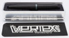 Karas Pen Co. Vertex Fountain Pen - Black Delrin, Fine Titanium Nib (Excellent in Original Box, Works Well)