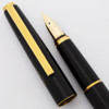 Pilot Namiki Maki-e Fountain Pen (1979) - Black,  Crane & Clouds, C/C, 18k Medium Nib (Excellent, Works Well)