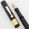 Wahl 72 Tempoint Fountain Pen (1910) - BCHR w/GT, Lever Filler, Flexible Tempoint #2 Nib (Excellent, Restored)