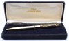 Fisher Vintage Space Pen  - Retractable, Faceted Barrel, Gold Plated (Near Mint in Box, Works Well)