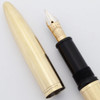 Sheaffer Tuckaway 1st Edition Lifetime Fountain Pen (1940-42) - Gold Filled Lined, Lever Fill, Medium Lifetime Nib (Very Nice, Restored)