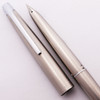 Pilot MYU 701 Pocket Fountain Pen, Hard to Find (1979) - Stainless Steel, Medium Integrated Nib, Converter (Excellent, Works Well)
