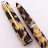 Parker 51 Ariel Kullock "Fantasy" Aerometric - Tortoise Resin, Double Jewel, Fine Nib (Excellent, Works Well)