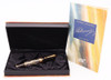 Montblanc Writers Edition LE Fountain Pen (1996) - Alexandre Dumas, White Marble, 18k Medium (Near Mint in Box, Works well)