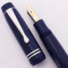 Molteni Celestial Fountain Pen LE by Bexley (02/88) -  Blue, Silver Trim, Fine 18k Nib (Excellent +, Works Well)