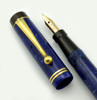 Zenith Vintage Italian Fountain Pen - Lapis Button Filler, Semi-Flex Nib (Excellent, Restored)