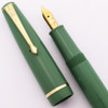 Conway Stewart 150 Fountain Pen (1960s) -  Pastel Green w/GT, Aerometric Fill,  Broad 14k #1A Nib (Very Nice, Works Well)