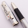 Sheaffer Prelude MPI Multi-Pen - Brushed Chrome, Shiny Chrome Trim, Ballpoint & Highlighter (New Old Stock, Working Well)