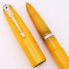 Parker 51 Ariel Kullock "Fantasy" Aerometric - Faceted Solid Yellow Barrel and Cap, Fine Gold Nib (Excellent, Works Well)