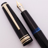 Montblanc Meisterstuck 144 (1960-1) - Black, Gold Plated Trim, 14k Extra-Fine Nib (Very Nice, Works Well)