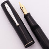 Waterman 32 Fountain Pen (1940s) - Black, Chrome Trim, Lever Filler, Fine Flexible Nib (Excellent, Restored) Waterman 32 Fountain Pen (1940s) - Black, Chrome Trim, Lever Filler, Fine Flexible Nib (Excellent, Restored)