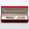 Sheaffer TARGA 1006 Ballpoint Pen & Mechanical Pencil Set (1970s) - Sterling Checks (New Old Stock in Box)
