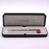 Parker Sonnet Ballpoint Pen (2001) - Sterling Silver Cisele w/GT (Excellent in Box, Works Well)