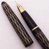 Lady Sheaffer XI Skripsert  (1950s/60s) - Tulle Black, Cartridge Filler, Med-Fine Triumph Nib (Excellent, Works Well)