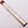Visconti Traveling Ink-Pot - Chrome Overlay w Amber Accents (Near Mint in Box, Works Well)