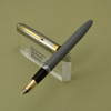 Sheaffer Sentinel Snorkel Fountain Pen 1950 - Grey, Fine (Excellent, Restored)