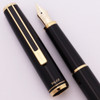 Pilot Custom Original Fountain Pen (2010) - Black w Gold Trim, C/C, Extra-Fine 14k Nib (Excellent +, Works Well)