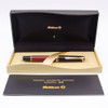 Pelikan Souveran R600 Rollerball Pen (2000s) - Red & Black, Gold Trim (Excellent + in Box, Works Well)