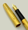 Parker Sonnet Cascade Gold Fountain Pen -  Medium 18k Nib (Near Mint in Box)