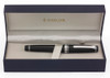 Sailor Pro Gear Fountain Pen - Black w Rhodium Trim, C/C, 21k H-F (Hard Fine) Nib (Excellent + in Box, Works Well)