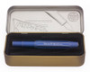 Kaweco AL Sport Fountain Pen - Stonewashed Blue, Extra-Fine Steel Nib (Near Mint in Box, Works Well)