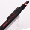 Rotring 800 Plus Mechanical Pencil - Matte Black w Gold Accents, 0.5mm Leads w Stylus (New, Works Well)