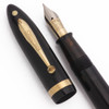 Sheaffer Balance Lifetime Fountain Pen (1934-42) - Junior Size, Black, Lever Filler, Fine Nib (Very Nice, Restored)