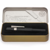 Kaweco AL Sport Fountain Pen - Matte Black w Silver Clip,  Extra-Fine Nib (Near Mint in Box, Works Well)