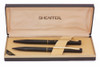 Sheaffer TRZ Model 60 Ballpoint and Mechanical Pencil Set (1980s) - Black Matte w/GT  (New Old Stock in Box)