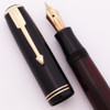 Parker Vacumatic Junior Fountain Pen (1930s) - Black, Double Jewel, Fine Parker Nib (Excellent, Restored)