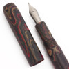 PSPW Prototype Fountain Pen for #8 Nibs - Red Cream Ebonite, Bock 380 Compatible Nibs (New)