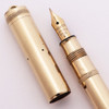 Parker Lucky Curve "Baby" Ring Top Fountain Pen (1910s) - Gold Filled Overlay, Button Filler, Extra-Fine Nib (Excellent, Restored)