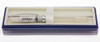 Platinum Cool (aka Balance) Fountain Pen - Clear w/ Silver Trim, C/C,  Fine Steel Nib (New in Box)