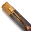 Retro 51 Tornado 1951 Big Shot Rollerball - Grey and Orange Swirl w/GT  (Excellent +, Works Well)