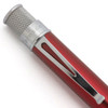 Retro 51 Tornado Classic (Slim) Ballpoint Pen - Red w Silver Trim  (Near Mint, Works Well)