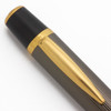 Waterford Marquis Arista Executive Ballpoint Pen - Brown Ribbed Body w/GT  (Excellent +, Works Well)