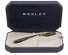 Bexley Parkville Limited Edition (2005) - 03/25, Green/Red/Black w/GT, 18K Medium Nib (Excellent +,  in Box, Works Well)