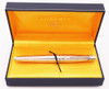 Waterman Edson Sterling Silver Limited Edition Fountain Pen - Silver, Broad 18k Nib (Excellent in Box, Works Well)