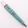 Rotring Core Lysium Ballpoint Pen (2000s) - Baby Blue & Silver w Red Accents  (New  in Box, Works Well)